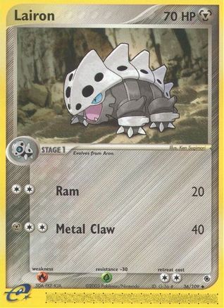 Lairon - 36/109 - Uncommon - Reverse Holo