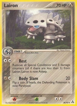 Lairon - 38/92 - Uncommon - Reverse Holo