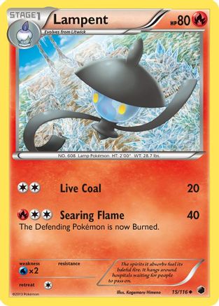 Lampent - 15/116 - Uncommon