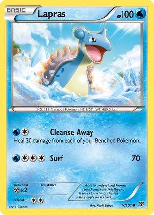 Lapras - 17/101 - Common