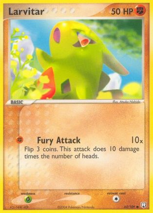 Larvitar - 62/109 - Common