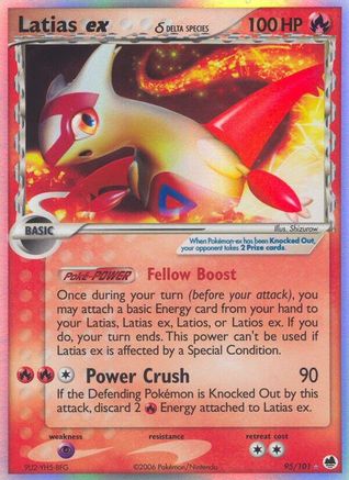 Latias EX (Delta Species) - 95/101 - Ultra Rare
