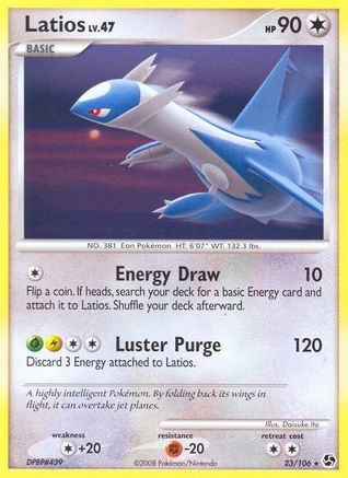 Latios - 23/106 - Rare - Reverse Holo