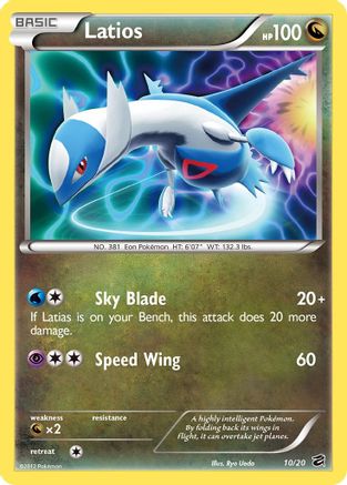 Latios - 10/20 - Holo Rare