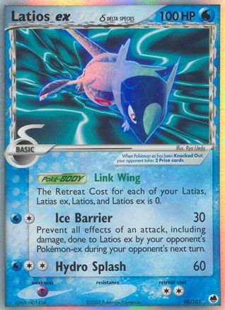 Latios EX (Delta Species) - 96/101 - Ultra Rare