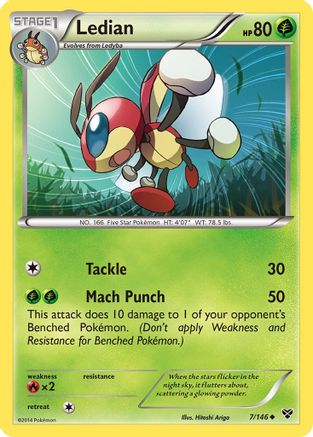 Ledian - 7/146 - Uncommon