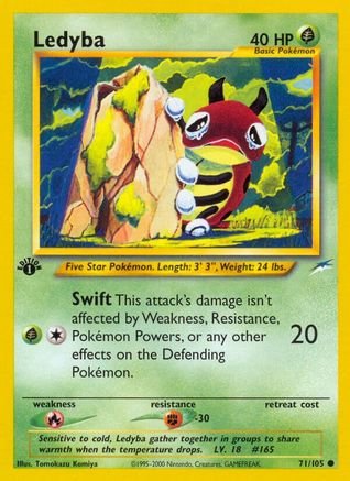 Ledyba 071/105  - Unlimited Neo Destiny - Common