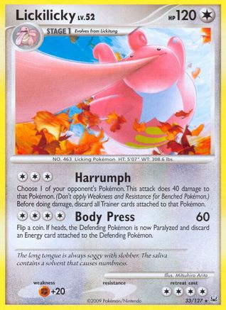 Lickilicky - 33/127 - Rare
