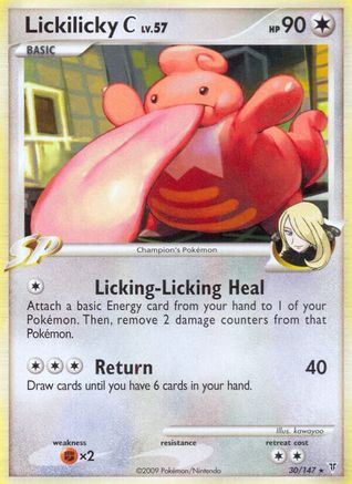 Lickilicky C 030  - Reverse Holofoil Supreme Victors - Rare