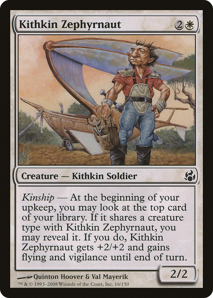 Kithkin Zephyrnaut (MOR-016)  Foil