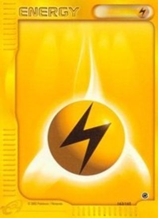 Lightning Energy - 163/165 - Common - Reverse Holo