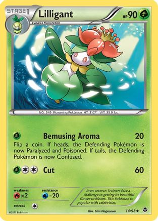Lilligant - 14/98 - Uncommon