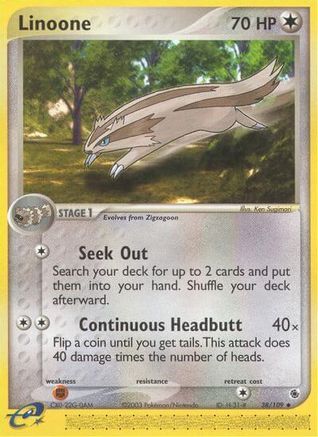 Linoone - 38/109 - Uncommon