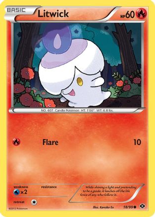 Litwick - 18/99 - Common - Reverse Holo