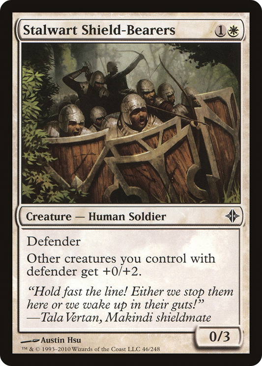 Stalwart Shield-Bearers (ROE-046)  Foil