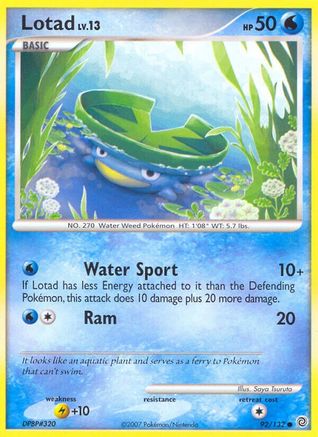 Lotad - 92/132 - Common