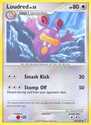 Loudred - 64/147 - Uncommon