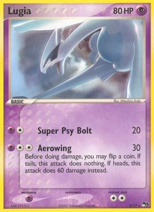 Lugia 2/17 - Rare