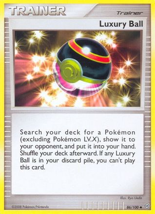 Luxury Ball - 86/100 - Uncommon - Reverse Holo