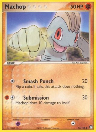 Machop - 53/108 - Common
