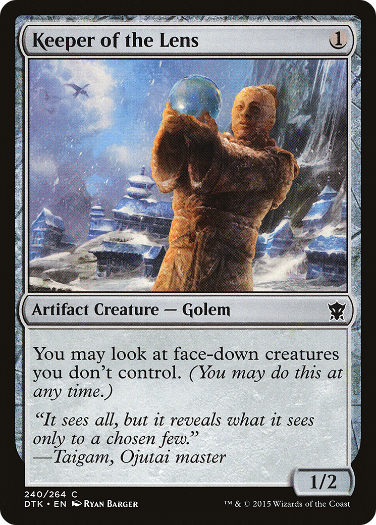Keeper of the Lens (DTK-240)  Foil