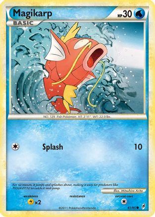 Magikarp - 61/95 - Common - Reverse Holo