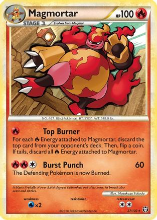 Magmortar - 27/102 - Rare