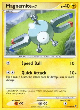 Magnemite - 111/147 - Common