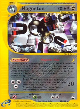 Magneton - 22/147 - Rare - Reverse Holo