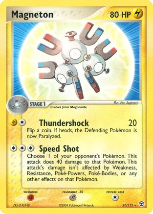 Magneton - 27/112 - Rare