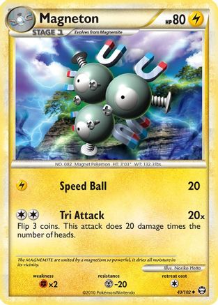 Magneton - 43/102 - Uncommon