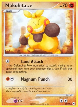 Makuhita - 68/99 - Common - Reverse Holo
