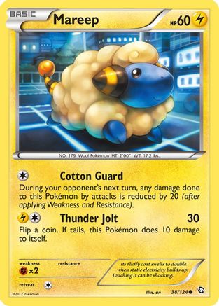 Mareep 038  Dragons Exalted - Common