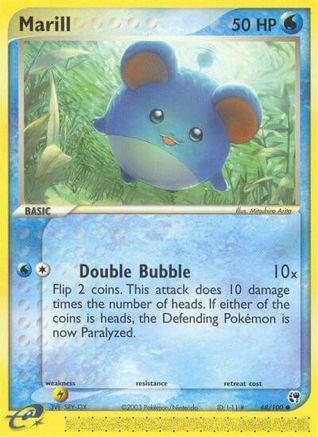 Marill - 68/100 - Common - Reverse Holo
