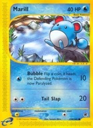 Marill 120/165  Expedition - Common