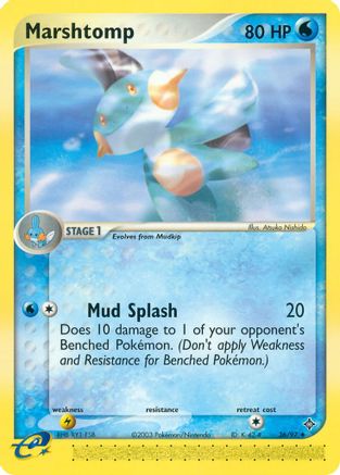 Marshtomp - 36/97 - Uncommon - Reverse Holo