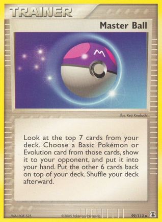 Master Ball - 99/113 - Uncommon