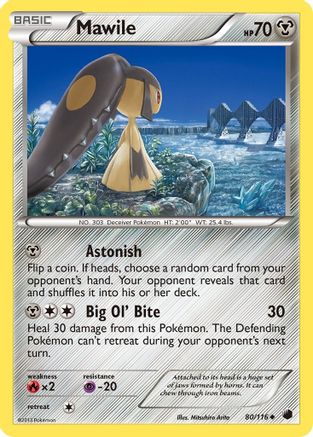Mawile - 80/116 - Uncommon - Reverse Holo