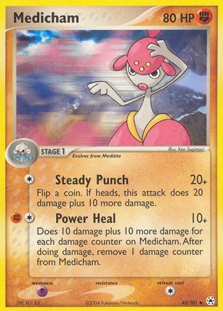 Medicham - 42/101 - Uncommon