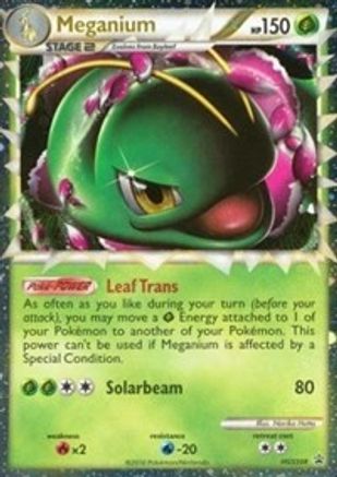 Meganium (Prime) - HGSS08 (HGSS08/25) Holofoil - Promo