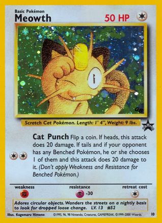 Meowth - 10/53 - Promo