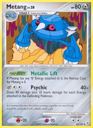 Metang - 69/147 - Uncommon - Reverse Holo