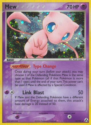 Mew - 10/92 - Holo Rare