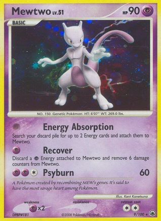 Mewtwo - 9/100 - Holo Rare