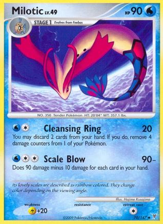 Milotic - 70/147 - Uncommon - Reverse Holo