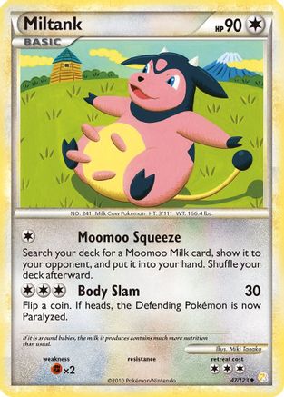 Miltank - 47/123 - Uncommon - Reverse Holo