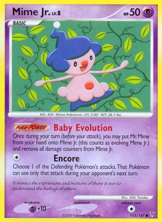 Mime Jr. - 115/147 - Common