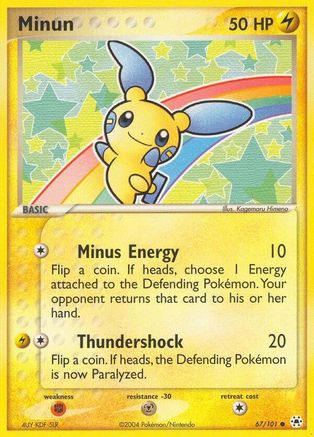Minun - 67/101 - Common