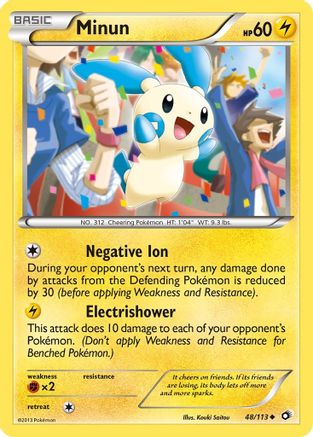 Minun - 48/113 - Uncommon