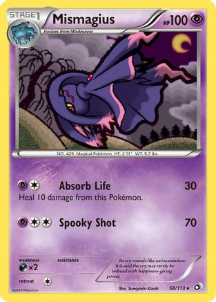 Mismagius - 58/113 - Rare